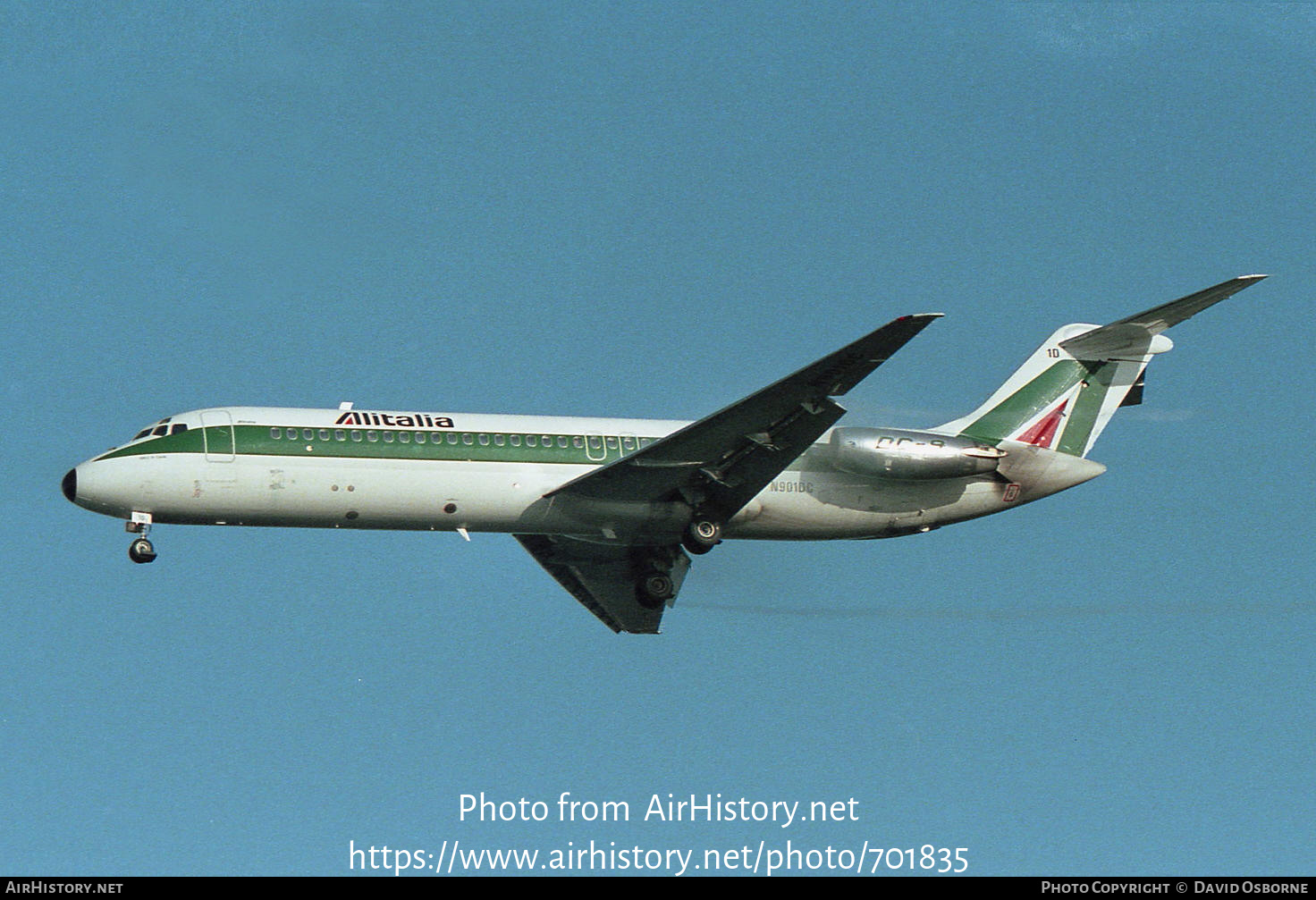 Aircraft Photo of N901DC | McDonnell Douglas DC-9-32 | Alitalia | AirHistory.net #701835