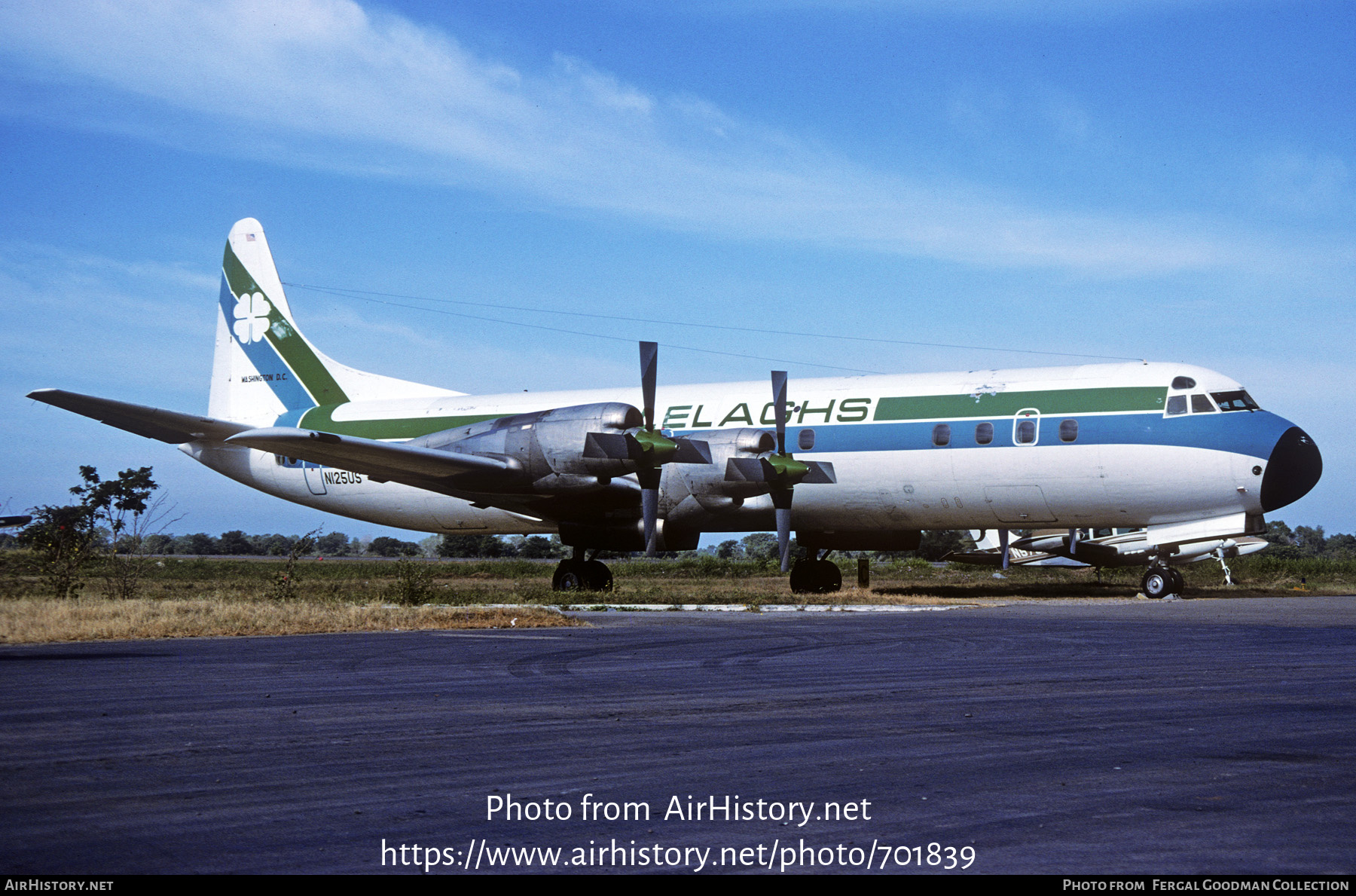 Aircraft Photo of N125US | Lockheed L-188C Electra | Shillelaghs | AirHistory.net #701839