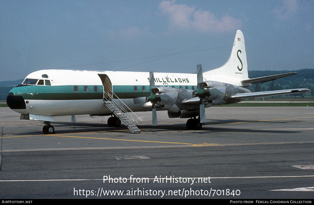 Aircraft Photo of N125US | Lockheed L-188C Electra | Shillelaghs | AirHistory.net #701840