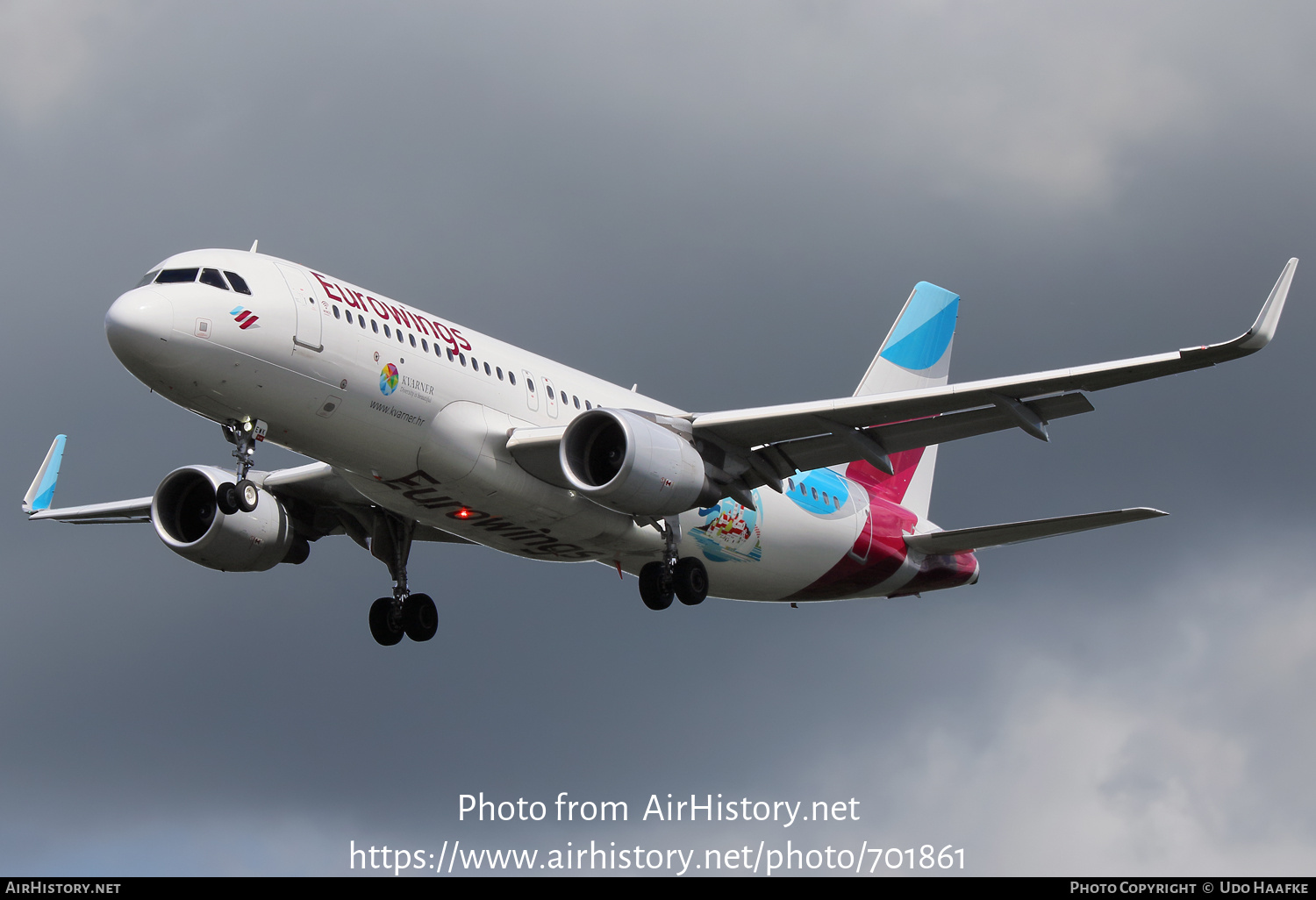 Aircraft Photo of D-AEWK | Airbus A320-214 | Eurowings | AirHistory.net #701861