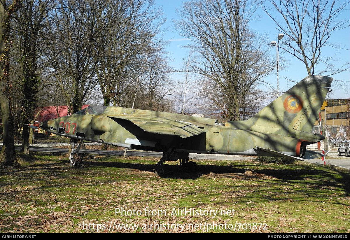 Aircraft Photo of 207 | Craiova IAR-93MB Vultur | Romania - Air Force | AirHistory.net #701872