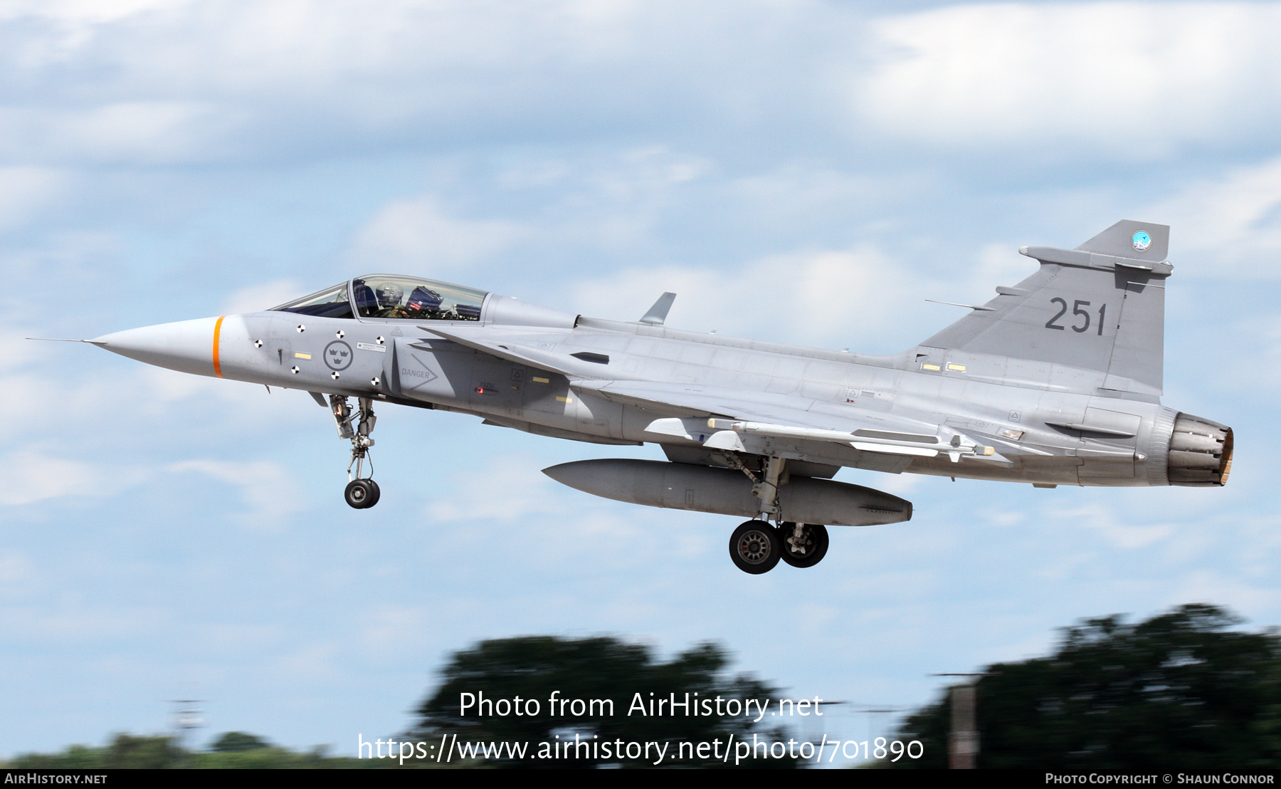 Aircraft Photo of 39251 | Saab JAS 39C Gripen | Sweden - Air Force | AirHistory.net #701890