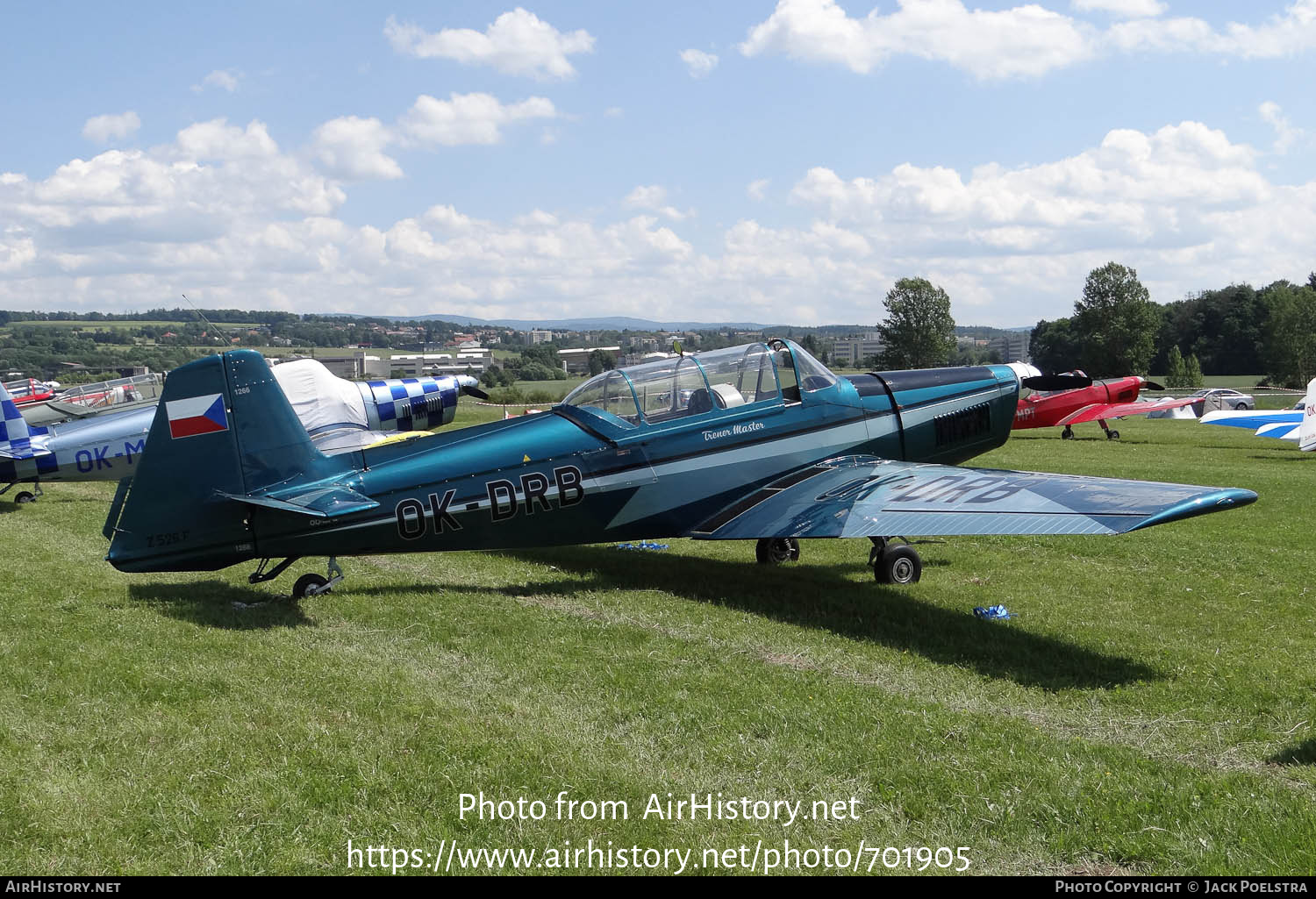 Aircraft Photo of OK-DRB | Zlin Z-526F Trener Master | AirHistory.net #701905