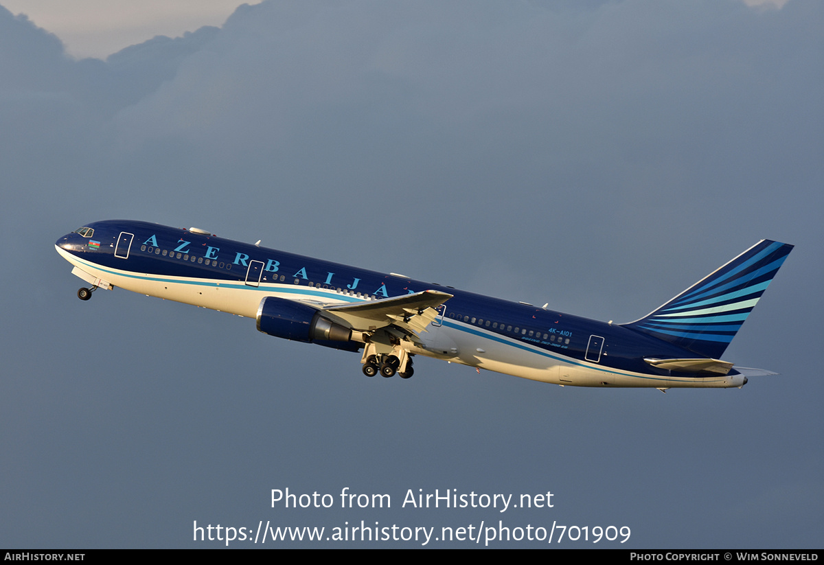 Aircraft Photo of 4K-AI01 | Boeing 767-32L/ER | Azerbaijan Government | AirHistory.net #701909