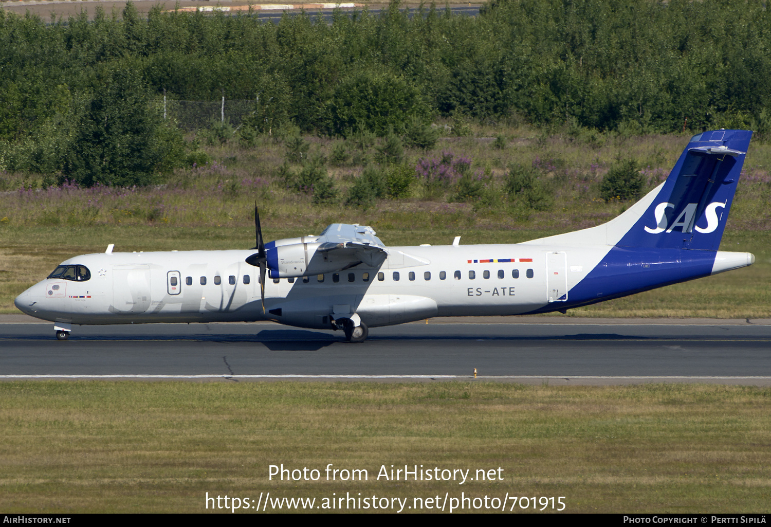 Aircraft Photo of ES-ATE | ATR ATR-72-600 (ATR-72-212A) | Scandinavian Airlines - SAS | AirHistory.net #701915