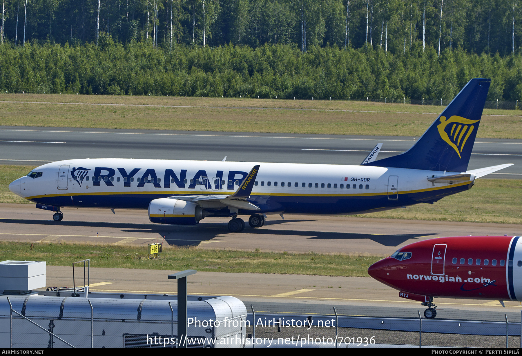 Aircraft Photo of 9H-QDR | Boeing 737-8AS | Ryanair | AirHistory.net #701936