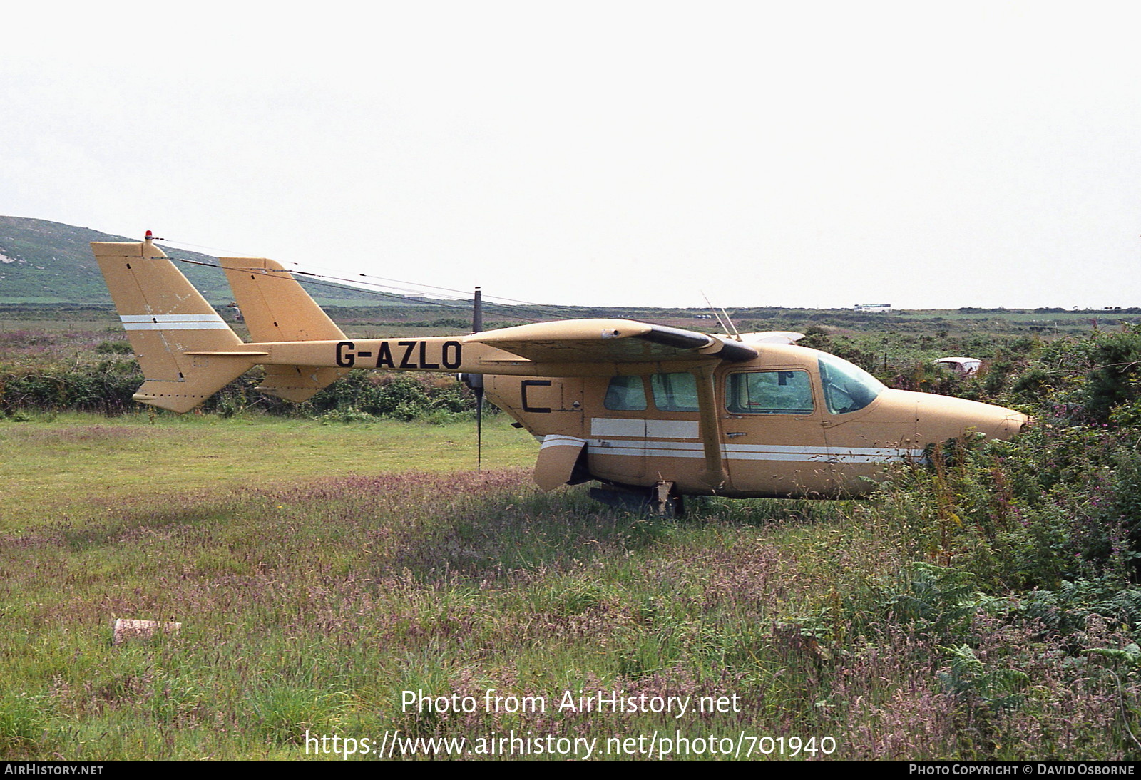 Aircraft Photo of G-AZLO | Reims F337F Super Skymaster | AirHistory.net #701940