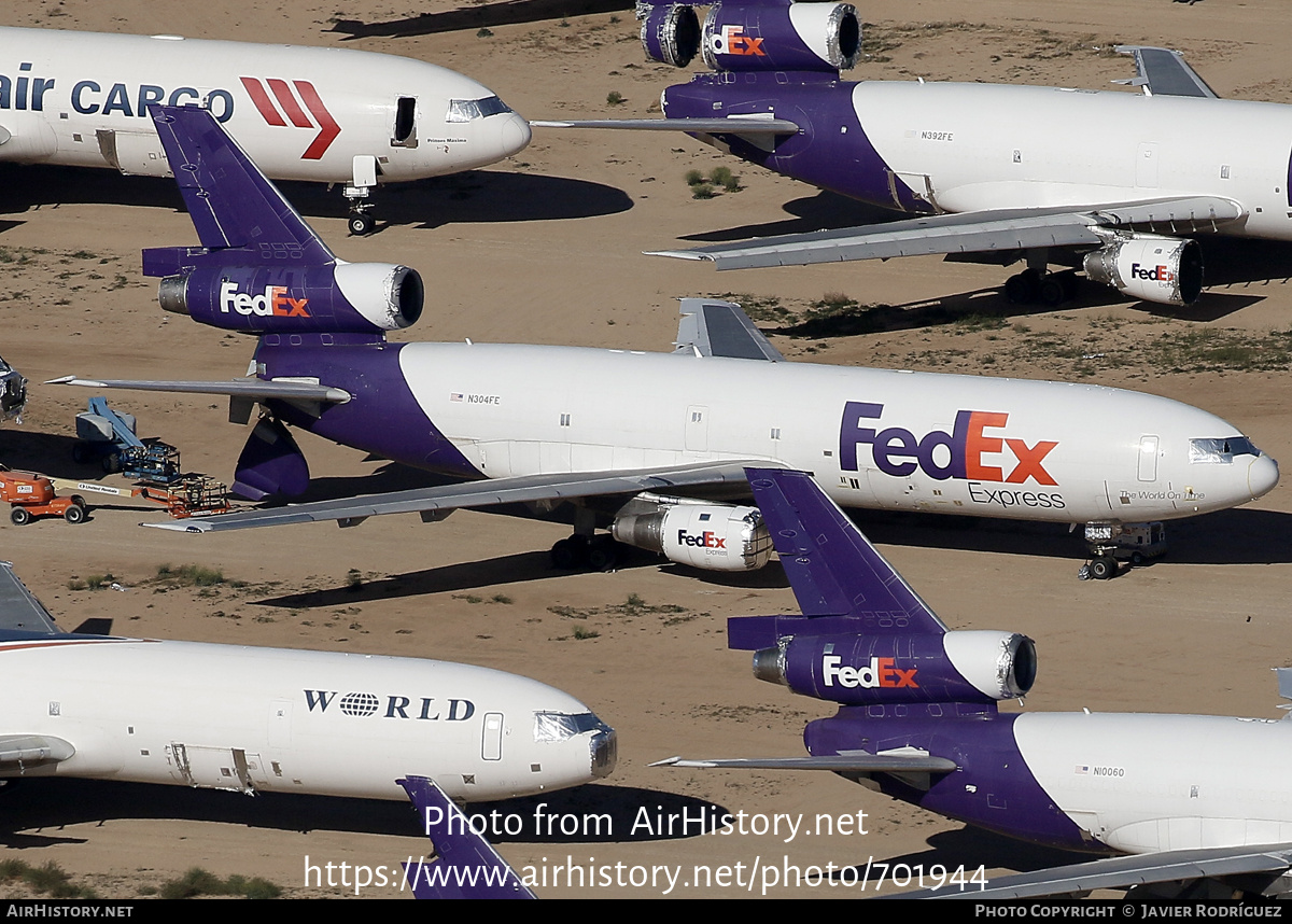 Aircraft Photo of N304FE | Boeing MD-10-30F | FedEx Express - Federal Express | AirHistory.net #701944