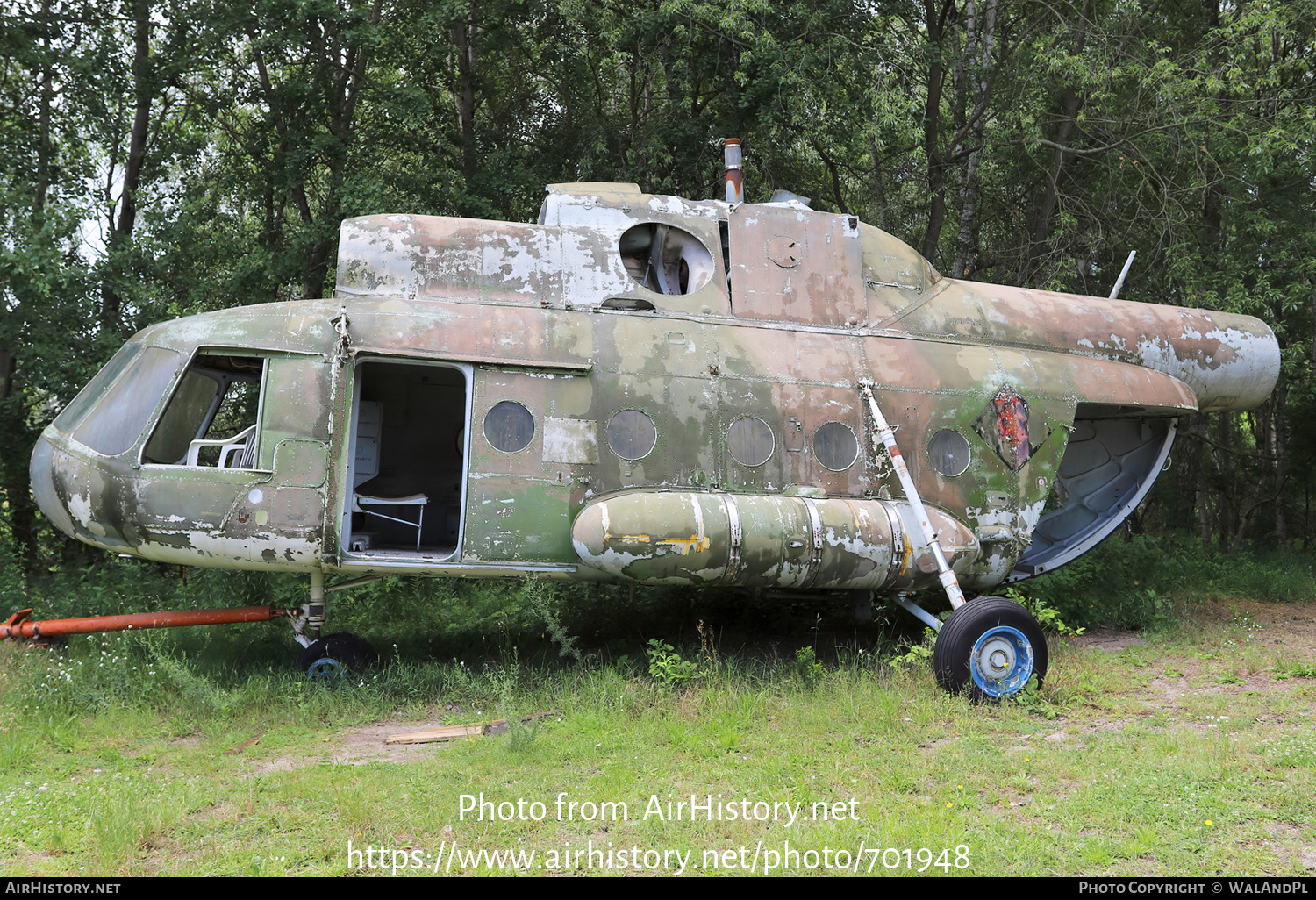 Aircraft Photo of 395 | Mil Mi-8PS | East Germany - Air Force | AirHistory.net #701948