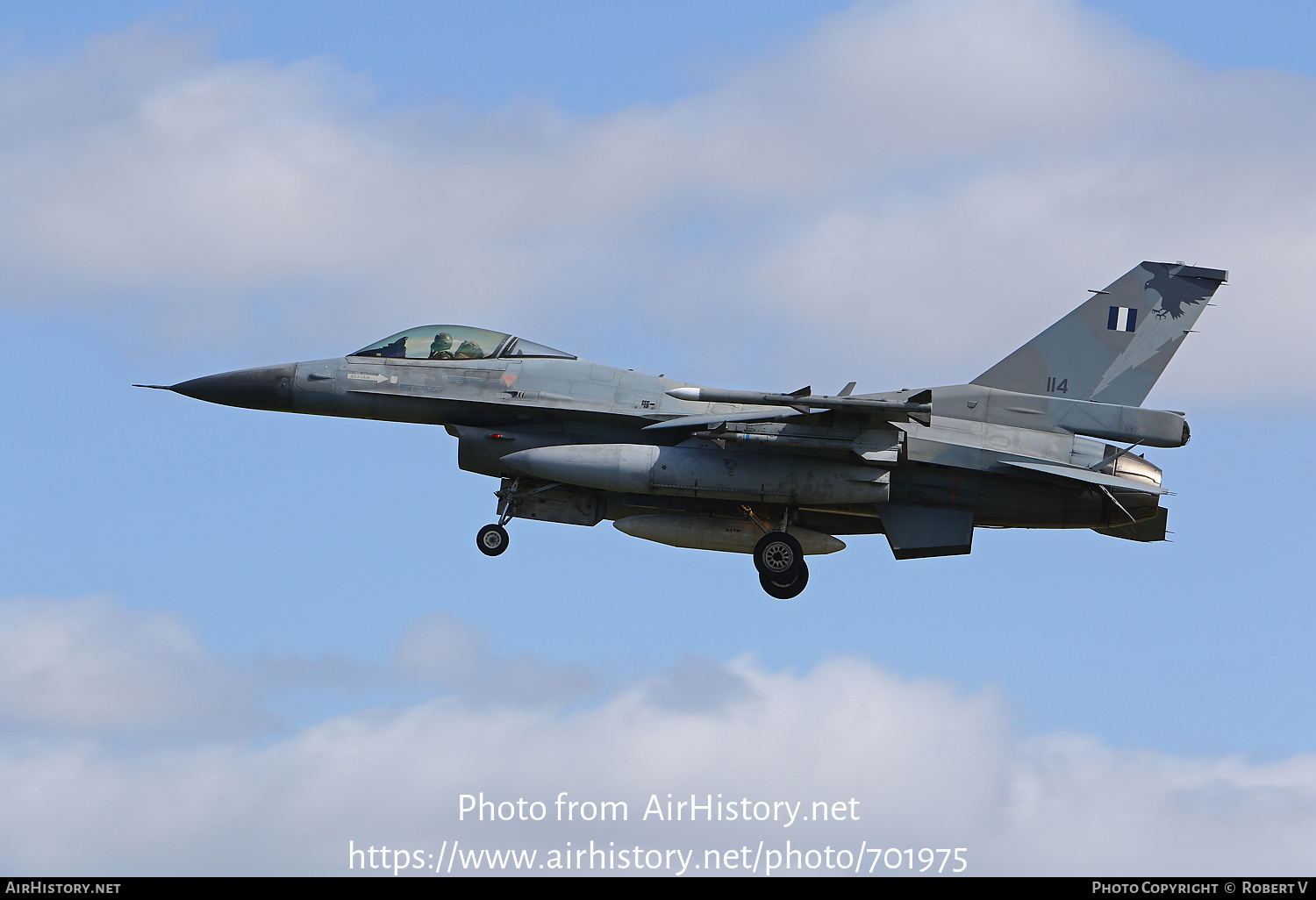 Aircraft Photo of 114 | General Dynamics F-16C Fighting Falcon | Greece - Air Force | AirHistory.net #701975