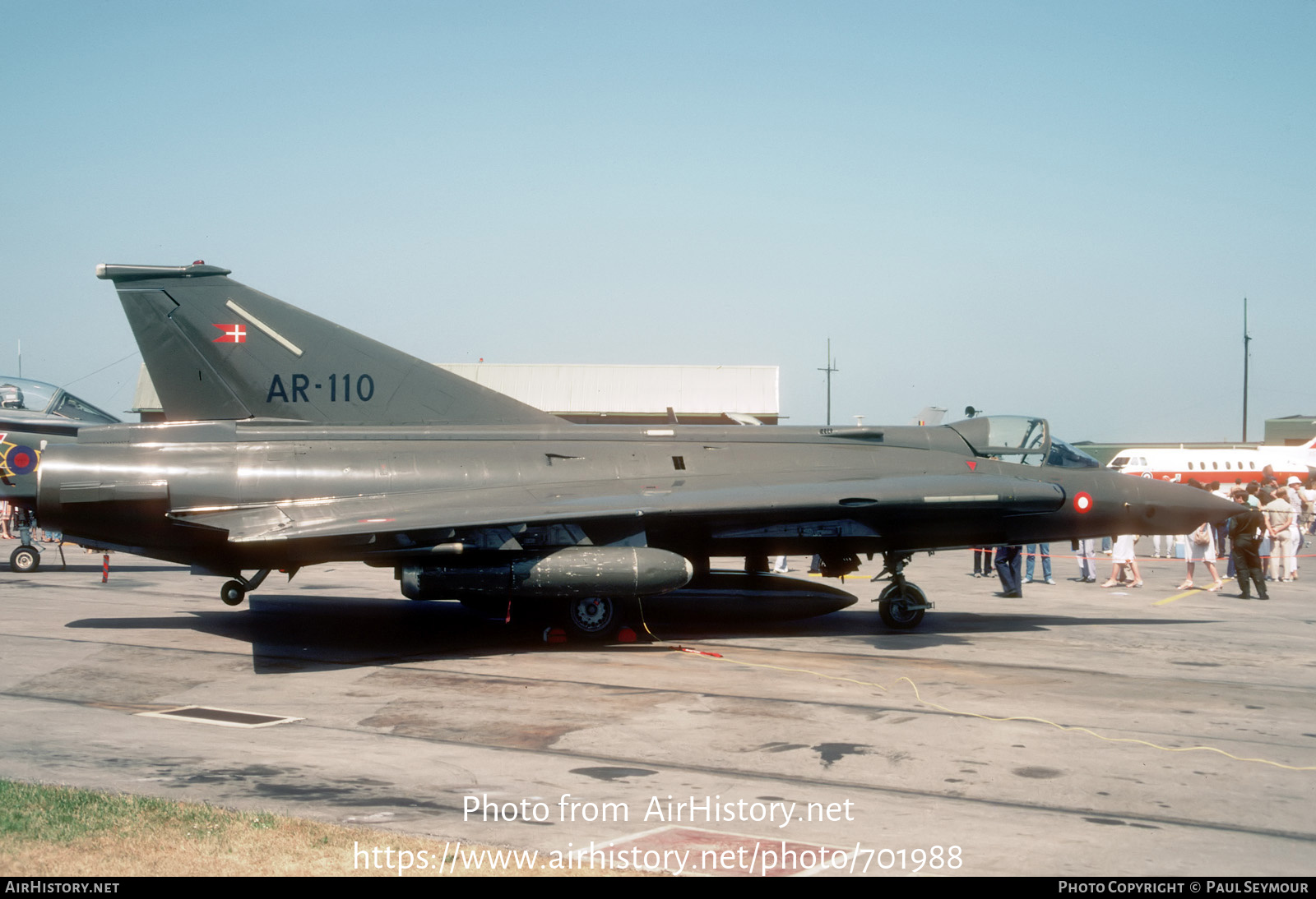 Aircraft Photo of AR-110 | Saab RF-35 Draken | Denmark - Air Force | AirHistory.net #701988