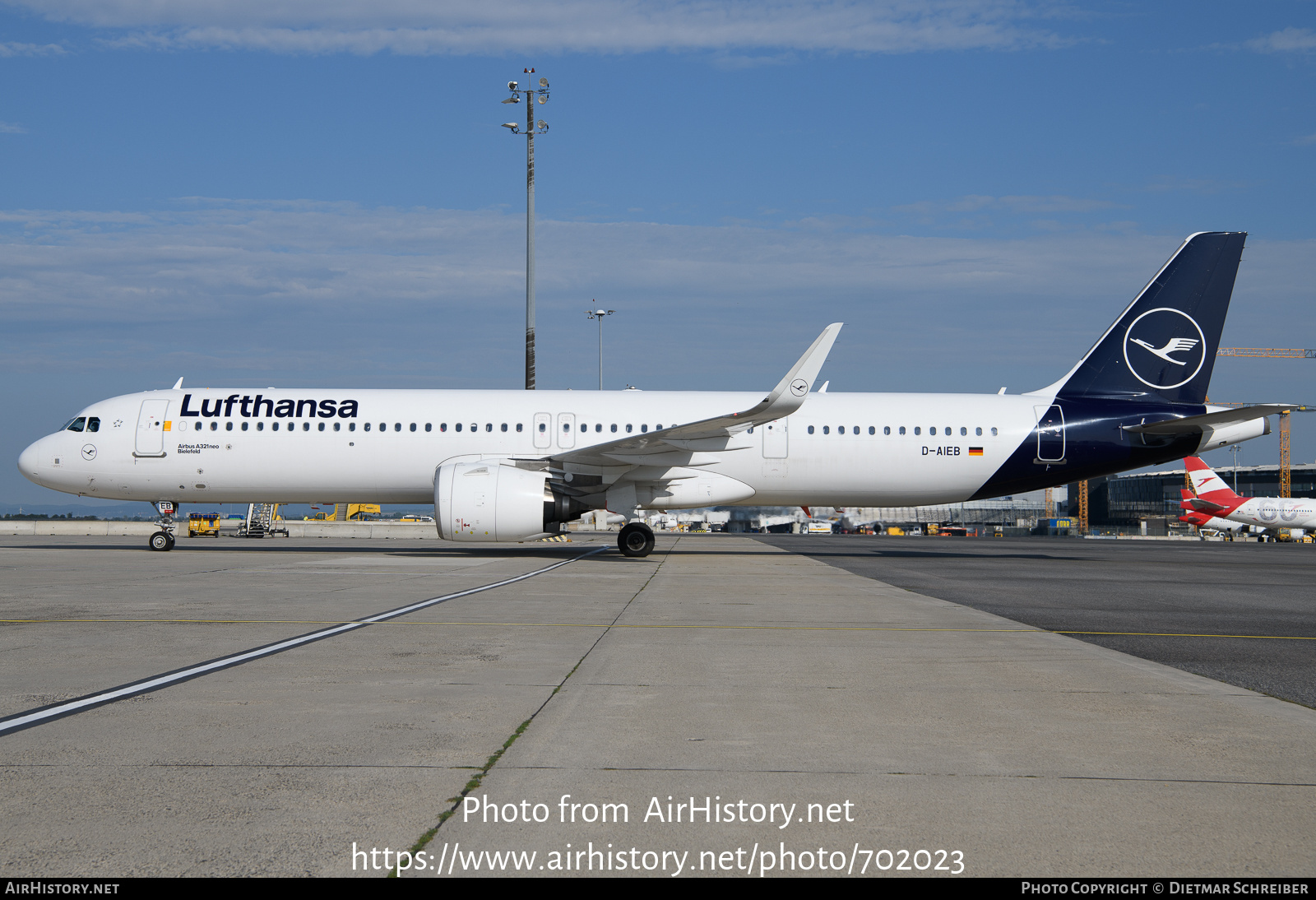 Aircraft Photo of D-AIEB | Airbus A321-271NX | Lufthansa | AirHistory.net #702023