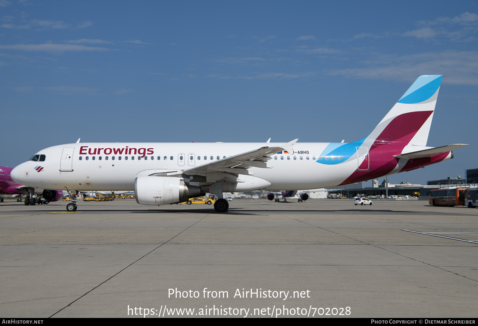 Aircraft Photo of D-ABHG | Airbus A320-214 | Eurowings | AirHistory.net #702028
