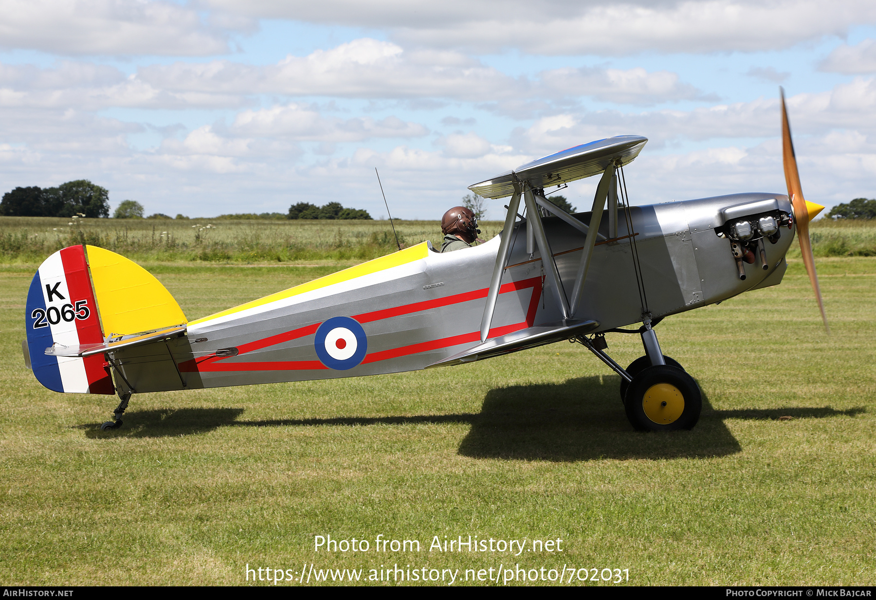 Aircraft Photo of G-AYJY | Isaacs Fury II | UK - Air Force | AirHistory.net #702031