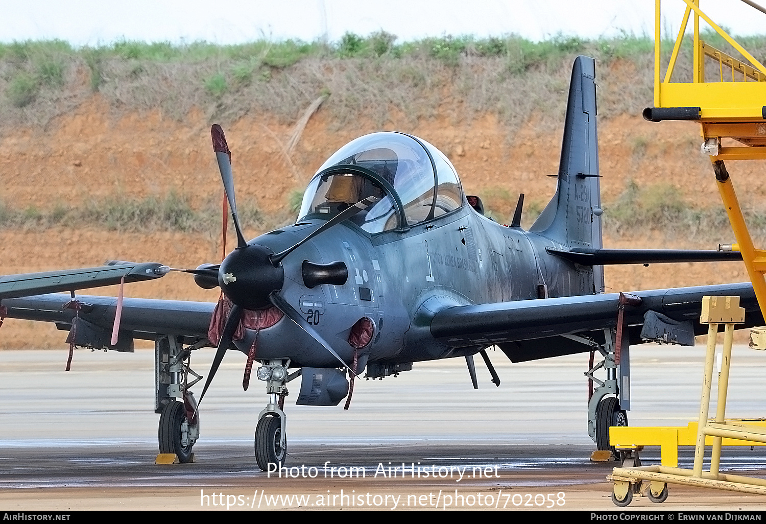 Aircraft Photo of 5720 | Embraer A-29A Super Tucano | Brazil - Air Force | AirHistory.net #702058