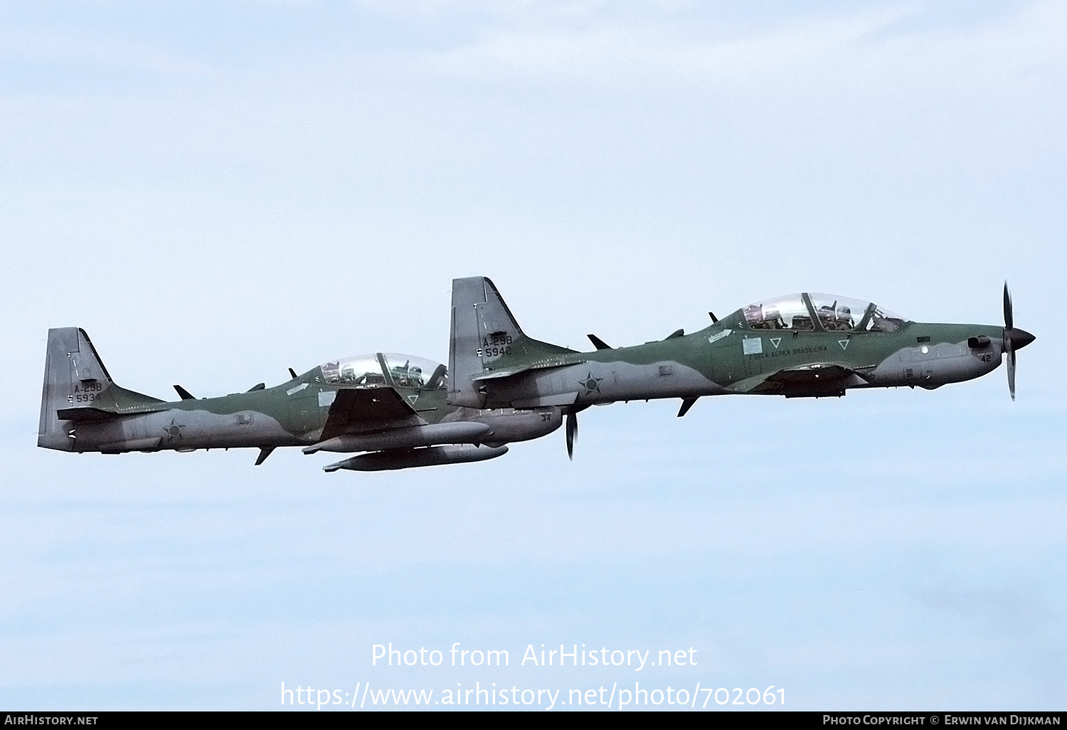 Aircraft Photo of 5942 | Embraer A-29B Super Tucano | Brazil - Air Force | AirHistory.net #702061