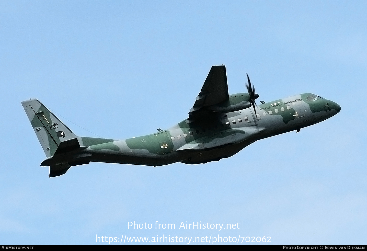 Aircraft Photo of 2805 | CASA C-105A Amazonas | Brazil - Air Force | AirHistory.net #702062