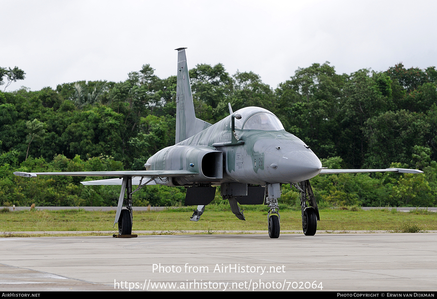 Aircraft Photo of 4828 | Northrop F-5EM Tiger II | Brazil - Air Force | AirHistory.net #702064