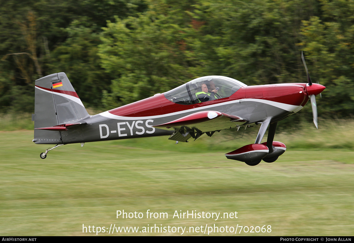 Aircraft Photo of D-EYSS | Vans RV-14 | AirHistory.net #702068