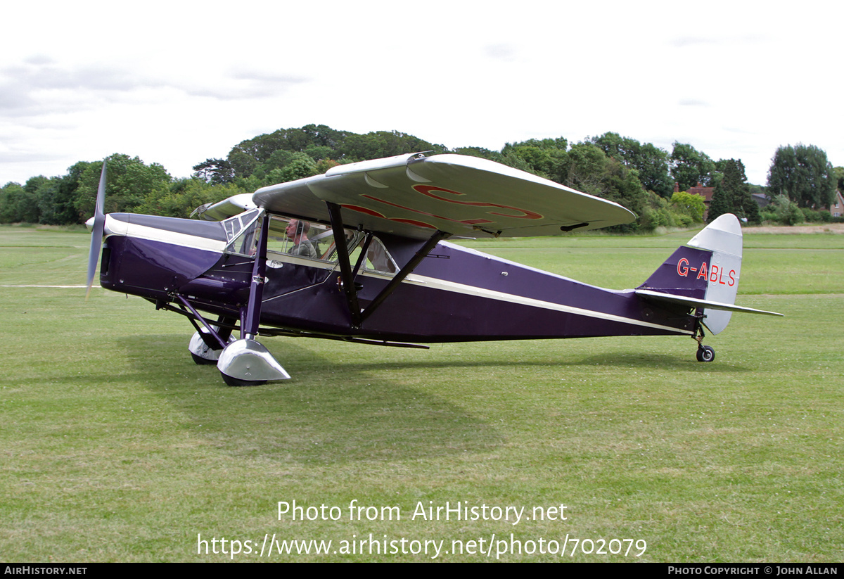 Aircraft Photo of G-ABLS | De Havilland D.H. 80A Puss Moth | AirHistory.net #702079