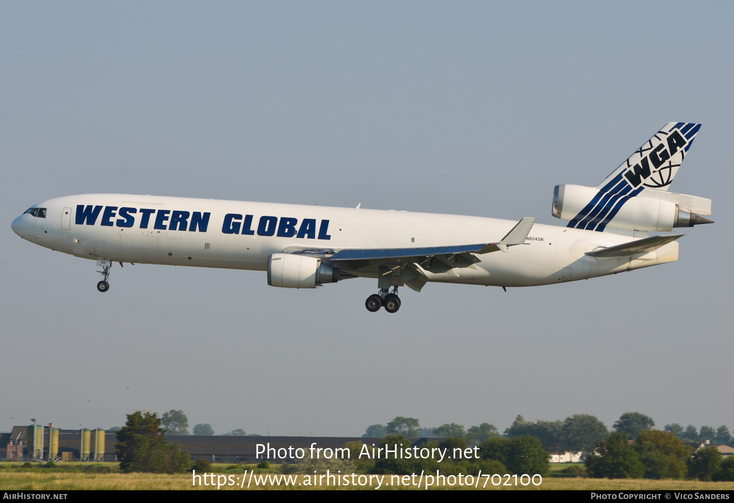 Aircraft Photo of N804SN | McDonnell Douglas MD-11F | Western Global Airlines - WGA | AirHistory.net #702100