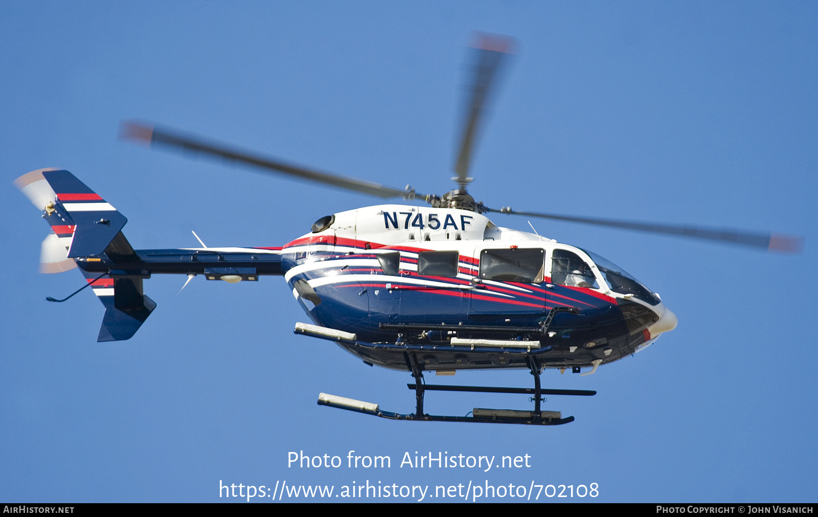 Aircraft Photo of N745AF | Eurocopter-Kawasaki EC-145 (BK-117C-2) | AirHistory.net #702108