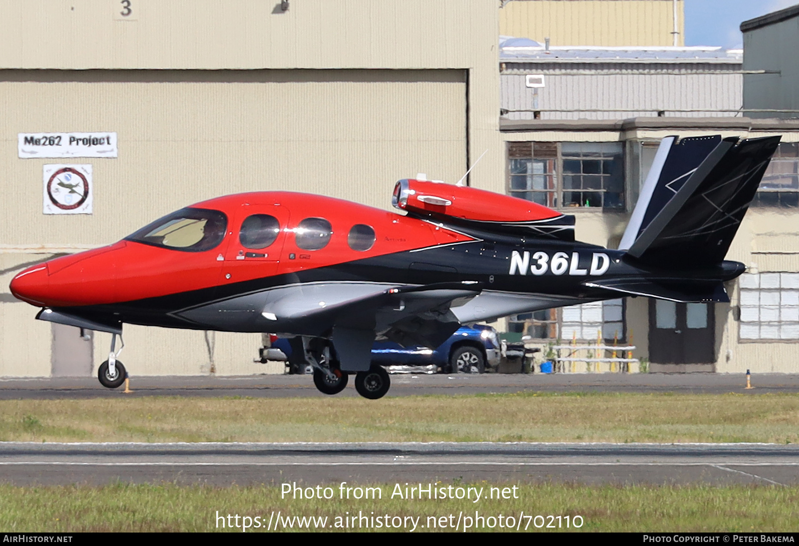 Aircraft Photo of N36LD | Cirrus SF-50 Vision G2 Arrivee | AirHistory.net #702110