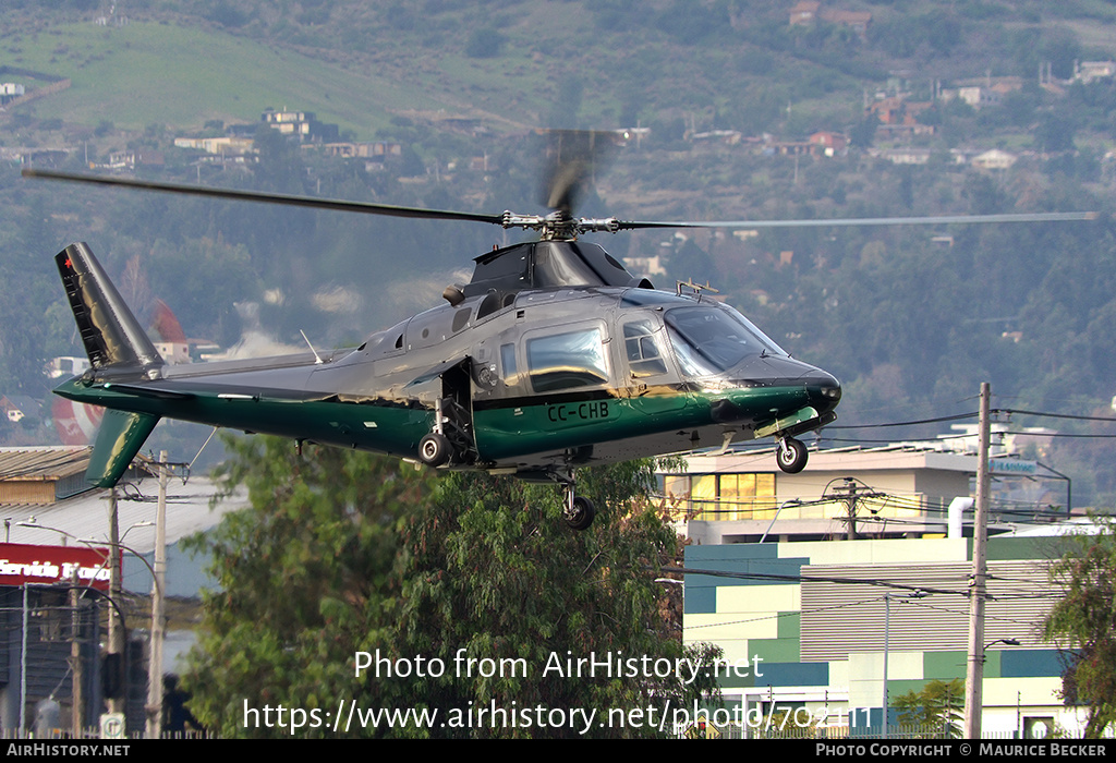 Aircraft Photo of CC-CHB | Agusta A109A-II | AirHistory.net #702111