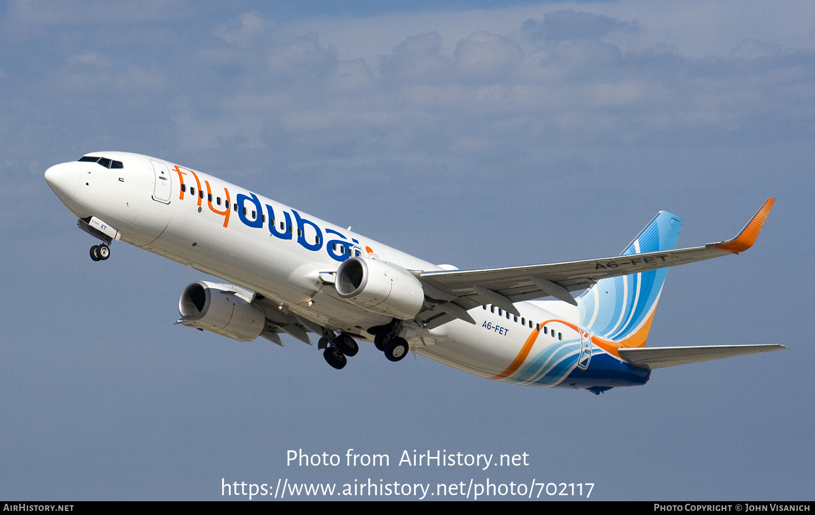 Aircraft Photo of A6-FET | Boeing 737-8KN | Flydubai | AirHistory.net #702117