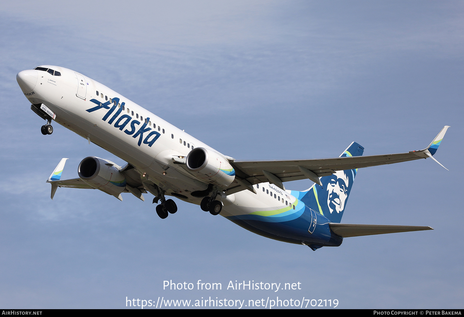 Aircraft Photo of N442AS | Boeing 737-990/ER | Alaska Airlines | AirHistory.net #702119