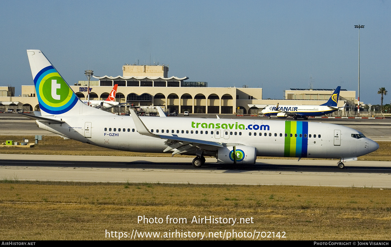 Aircraft Photo of F-GZHI | Boeing 737-86J | Transavia | AirHistory.net #702142