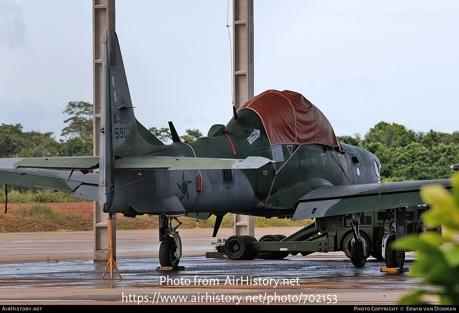 Aircraft Photo of 5907 | Embraer A-29B Super Tucano | Brazil - Air Force | AirHistory.net #702153