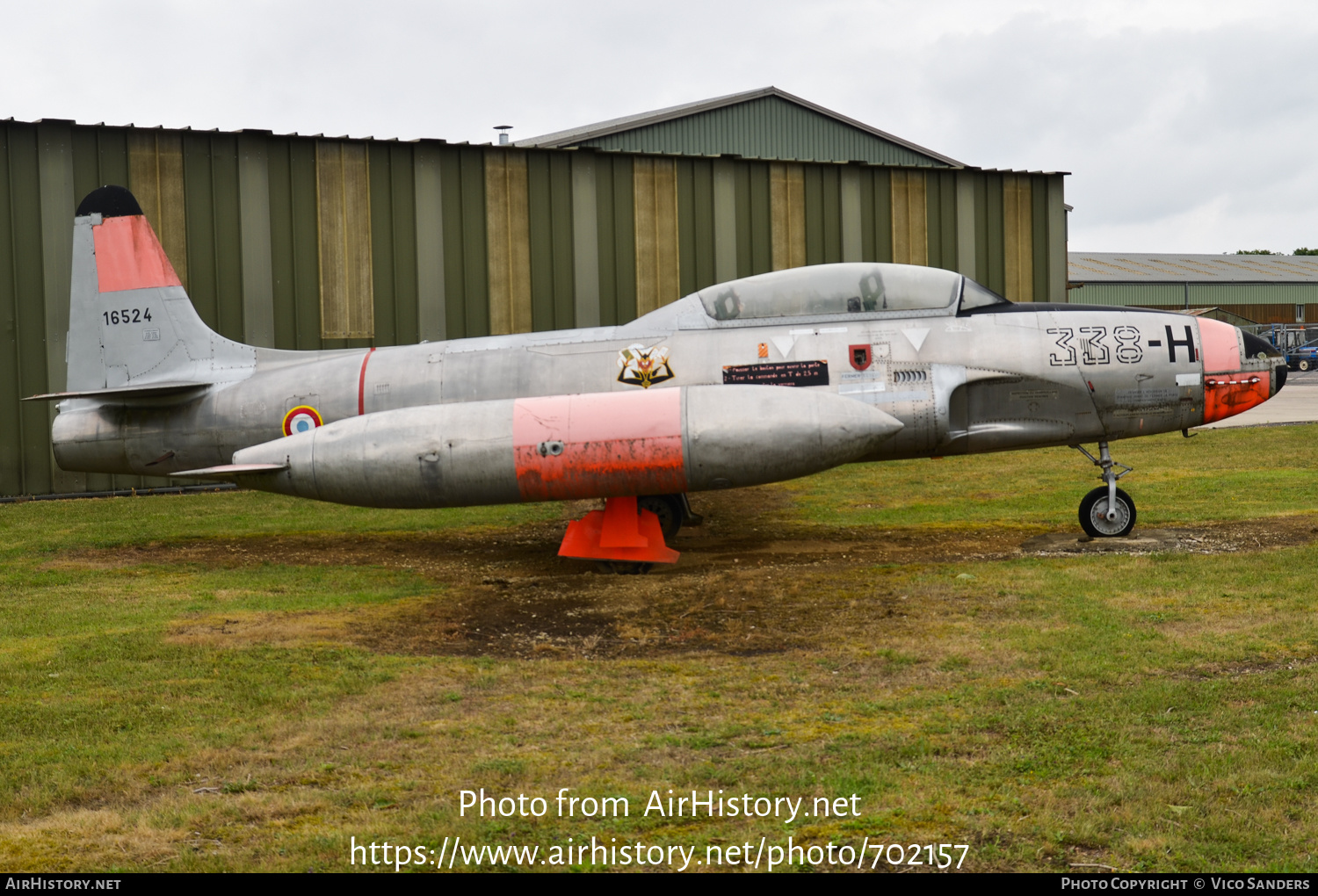 Aircraft Photo of 16524 | Lockheed T-33A | France - Air Force | AirHistory.net #702157