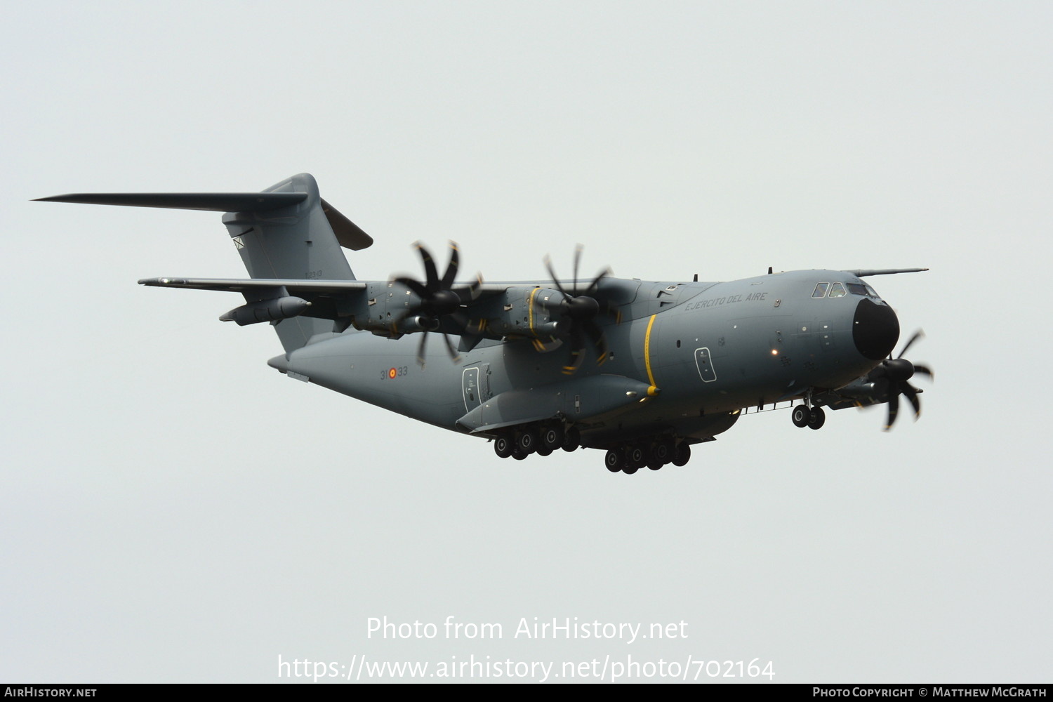 Aircraft Photo of T.23-13 / 10222 | Airbus A400M Atlas | Spain - Air Force | AirHistory.net #702164