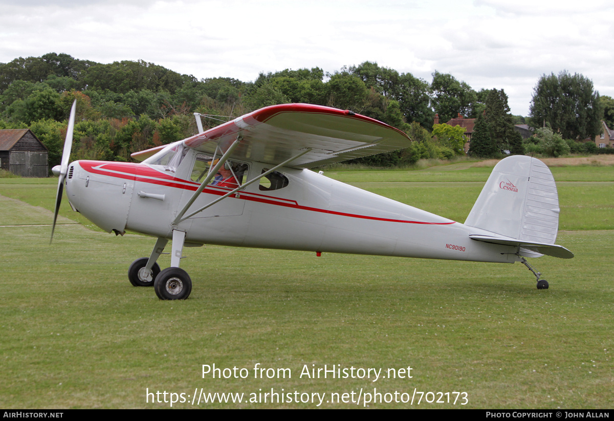 Aircraft Photo of N90190 / NC90190 | Cessna 140 | AirHistory.net #702173