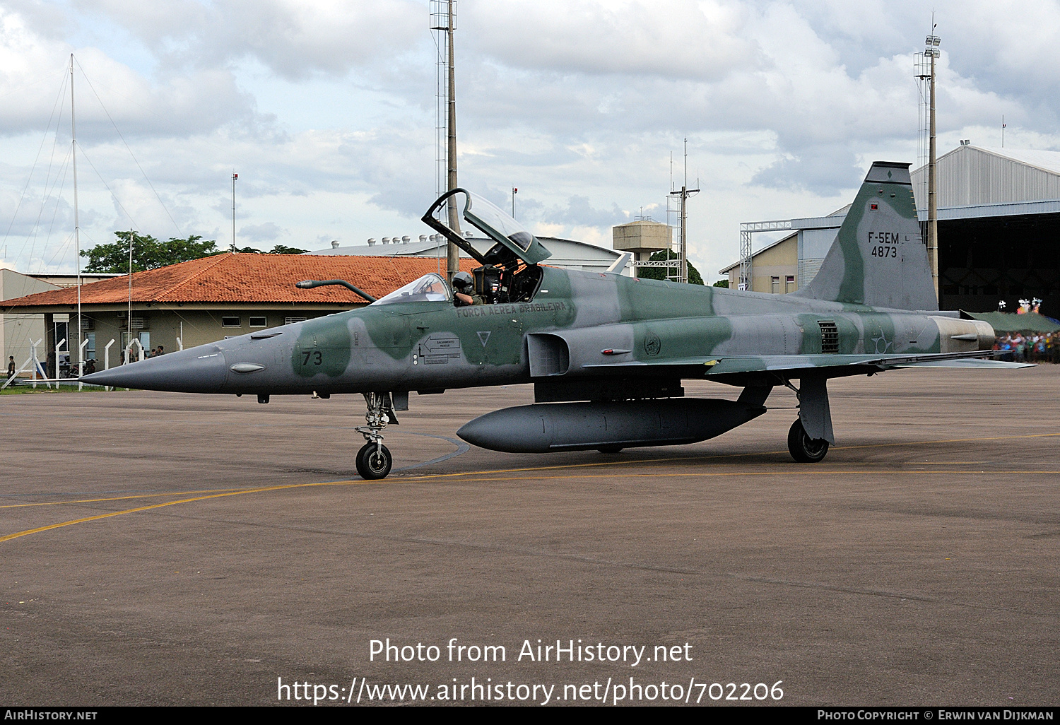 Aircraft Photo of 4873 | Northrop F-5EM Tiger II | Brazil - Air Force | AirHistory.net #702206