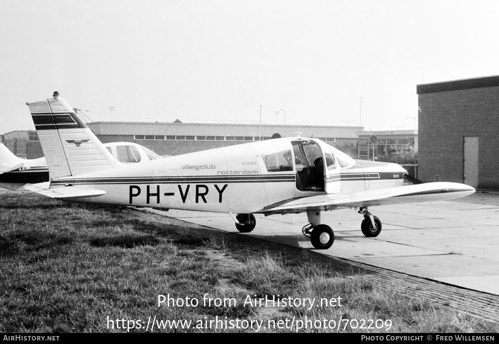 Aircraft Photo of PH-VRY | Piper PA-28-140 Cherokee C | Vliegclub Rotterdam | AirHistory.net #702209