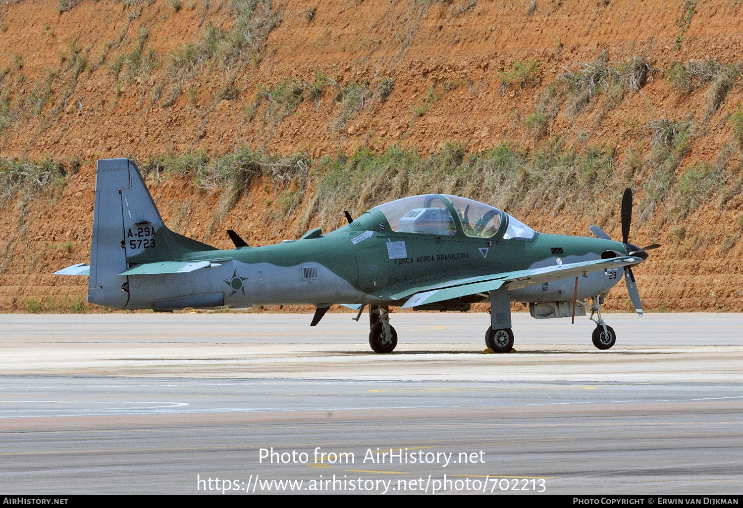 Aircraft Photo of 5723 | Embraer A-29A Super Tucano | Brazil - Air Force | AirHistory.net #702213