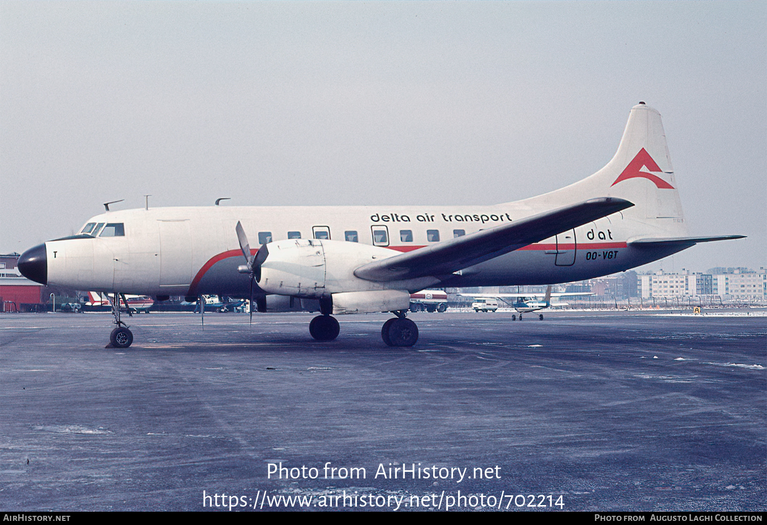 Aircraft Photo of OO-VGT | Convair 440-80 Metropolitan | Delta Air Transport - DAT | AirHistory.net #702214