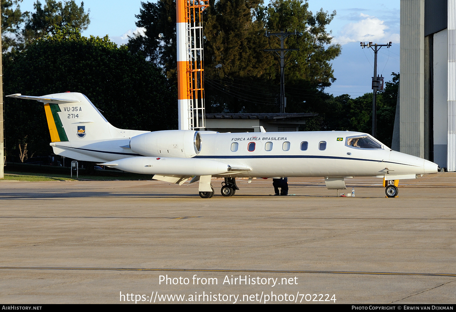 Aircraft Photo of 2714 | Learjet VU-35A (35A) | Brazil - Air Force | AirHistory.net #702224