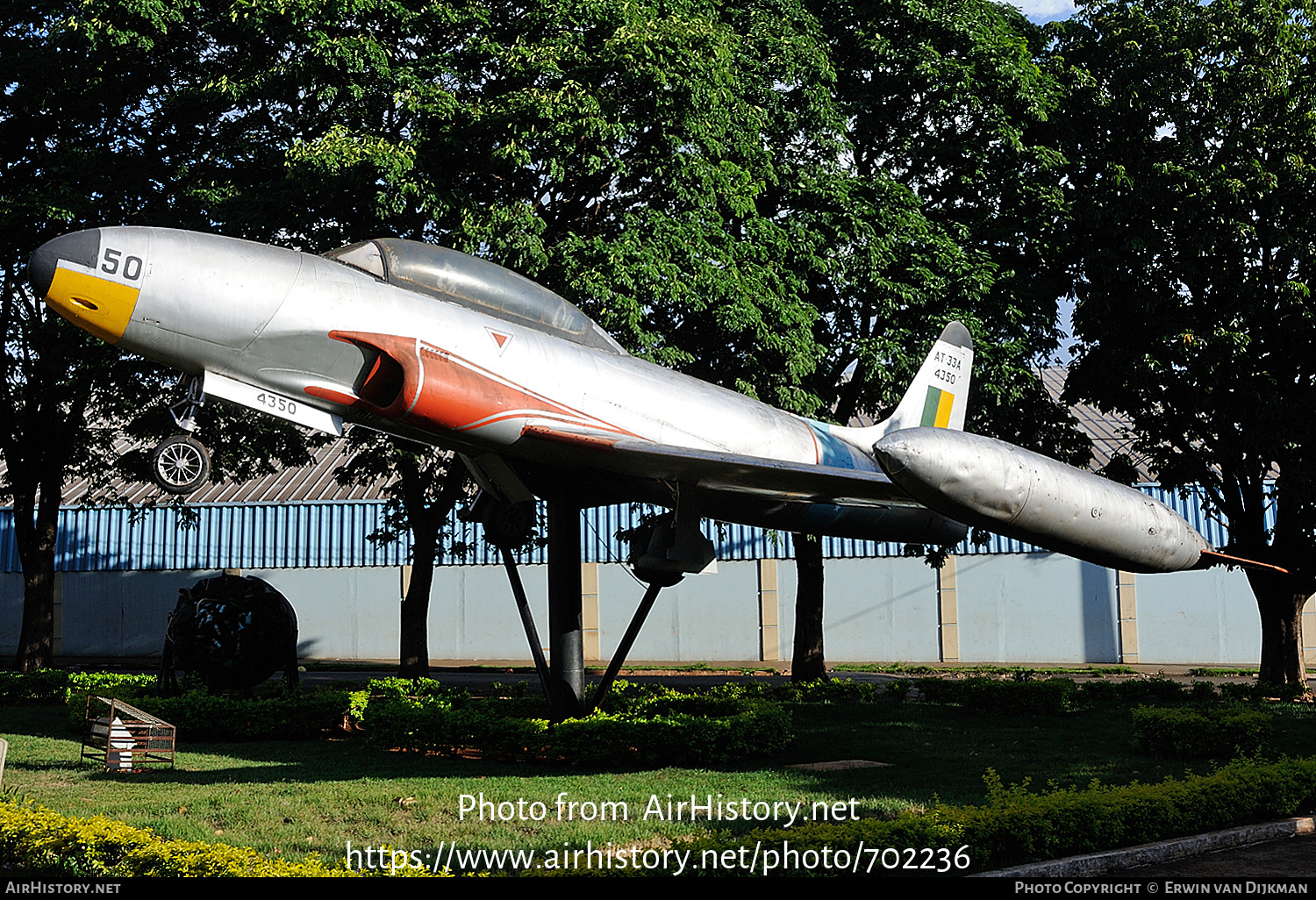 Aircraft Photo of 4350 | Lockheed TF-33A | Brazil - Air Force | AirHistory.net #702236