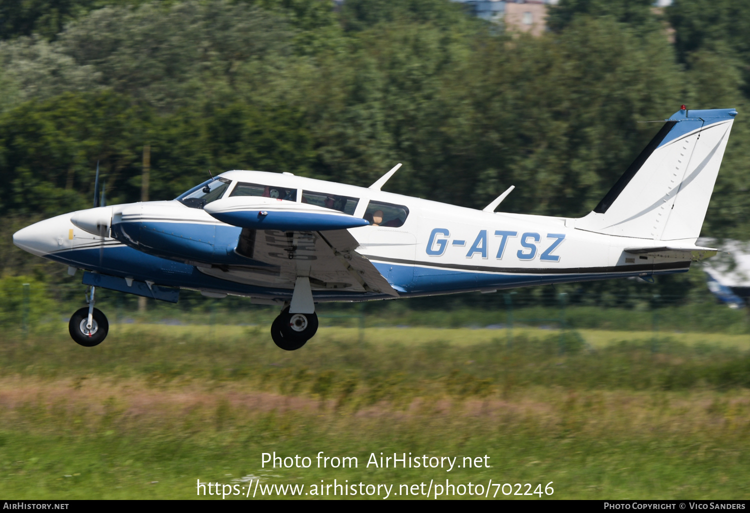 Aircraft Photo of G-ATSZ | Piper PA-30 Twin Comanche | AirHistory.net #702246