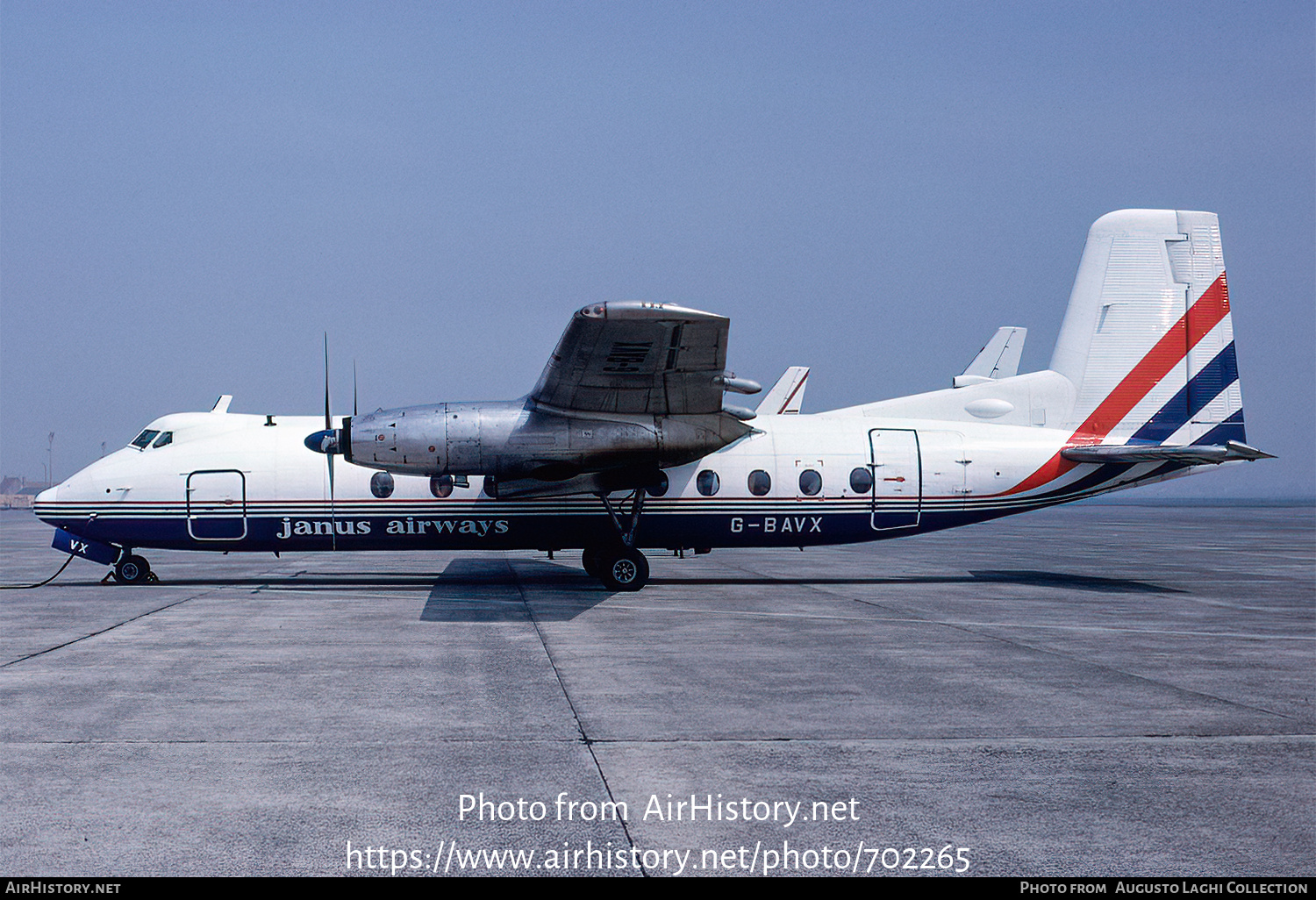 Aircraft Photo of G-BAVX | Handley Page HPR-7 Herald 214 | Janus Airways | AirHistory.net #702265