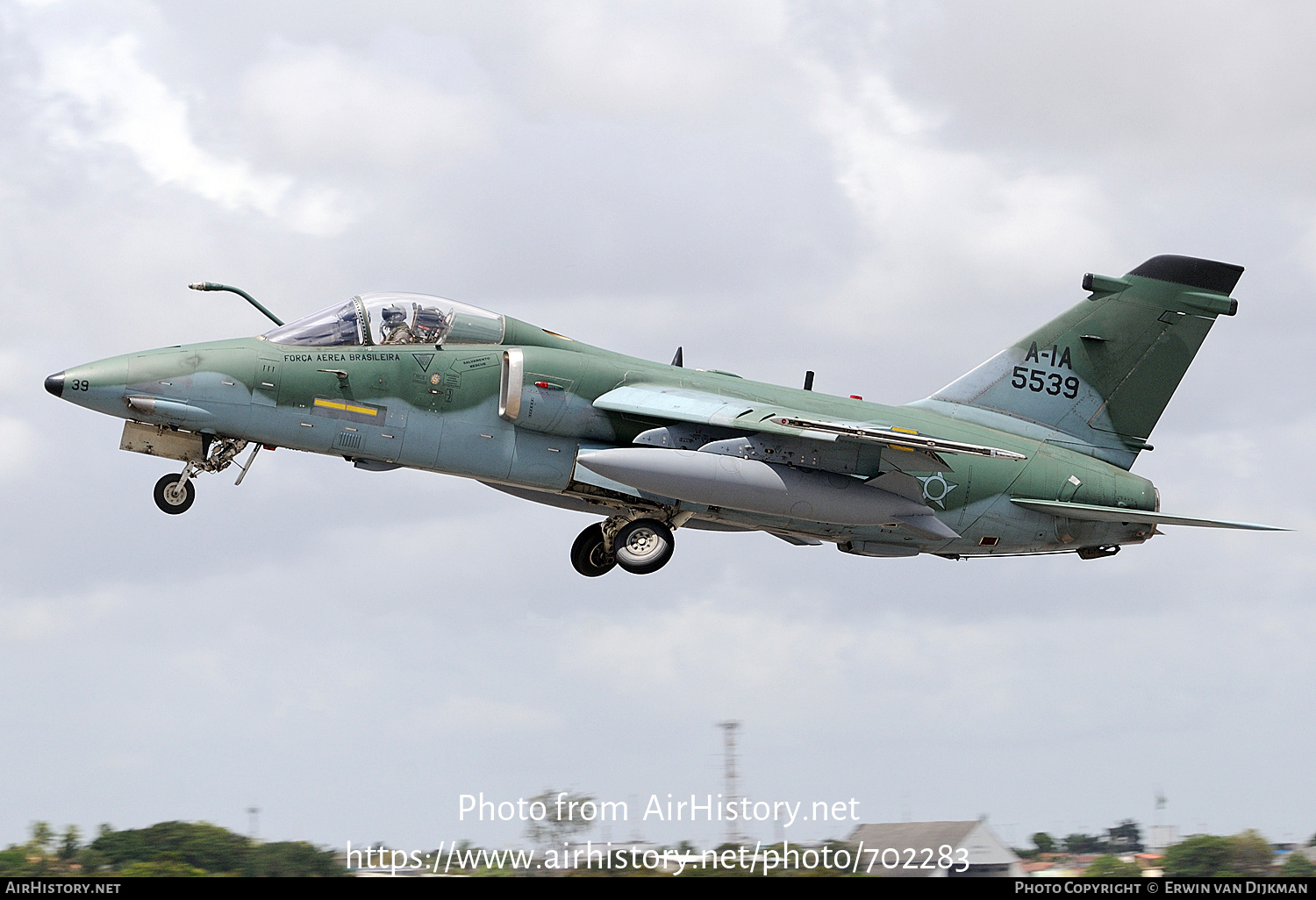 Aircraft Photo of 5539 | AMX International A-1A | Brazil - Air Force ...