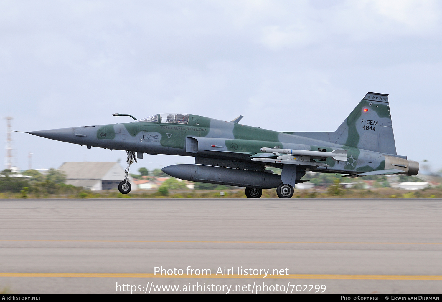 Aircraft Photo of 4844 | Northrop F-5EM Tiger II | Brazil - Air Force | AirHistory.net #702299