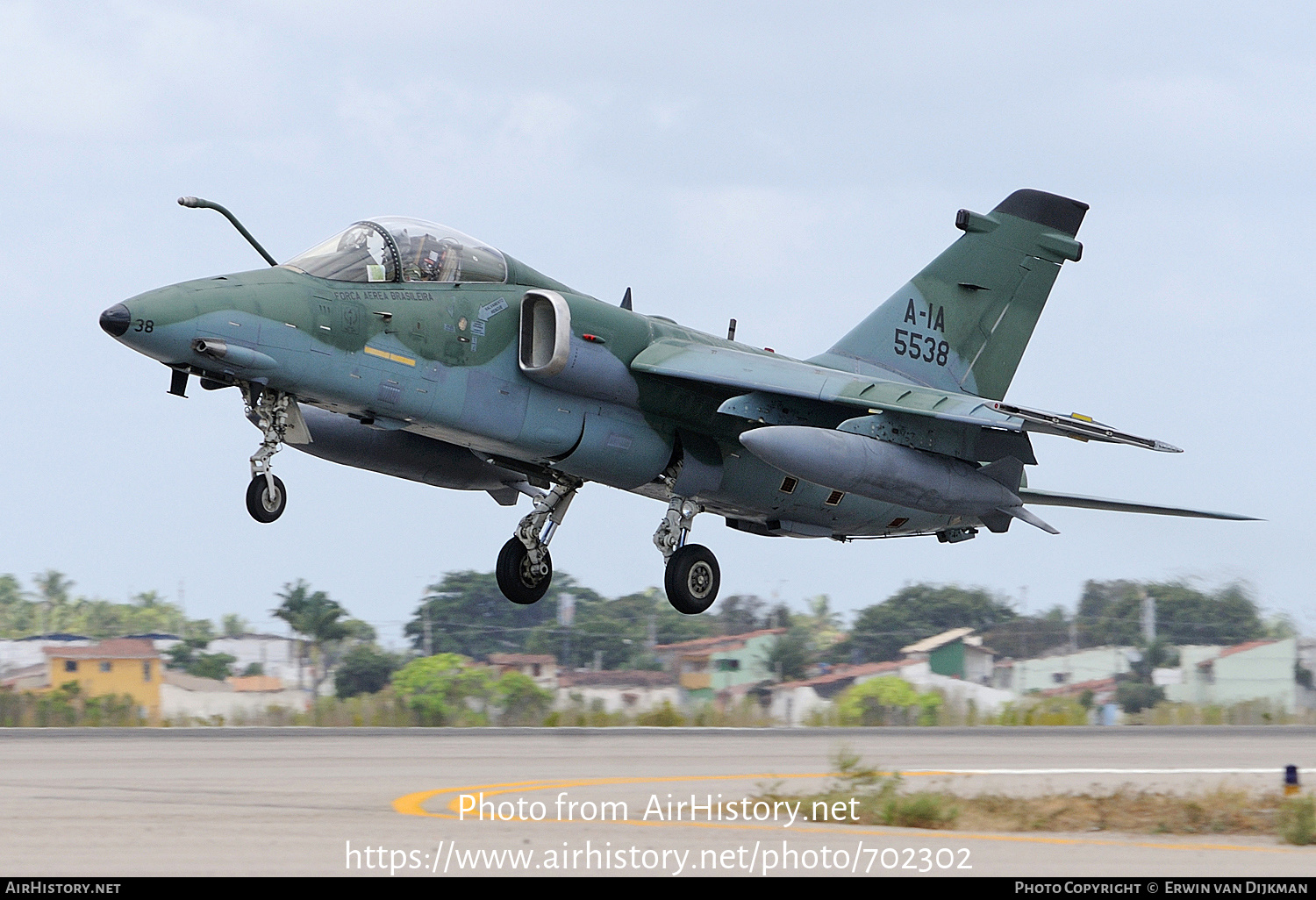 Aircraft Photo of 5538 | AMX International A-1A | Brazil - Air Force | AirHistory.net #702302