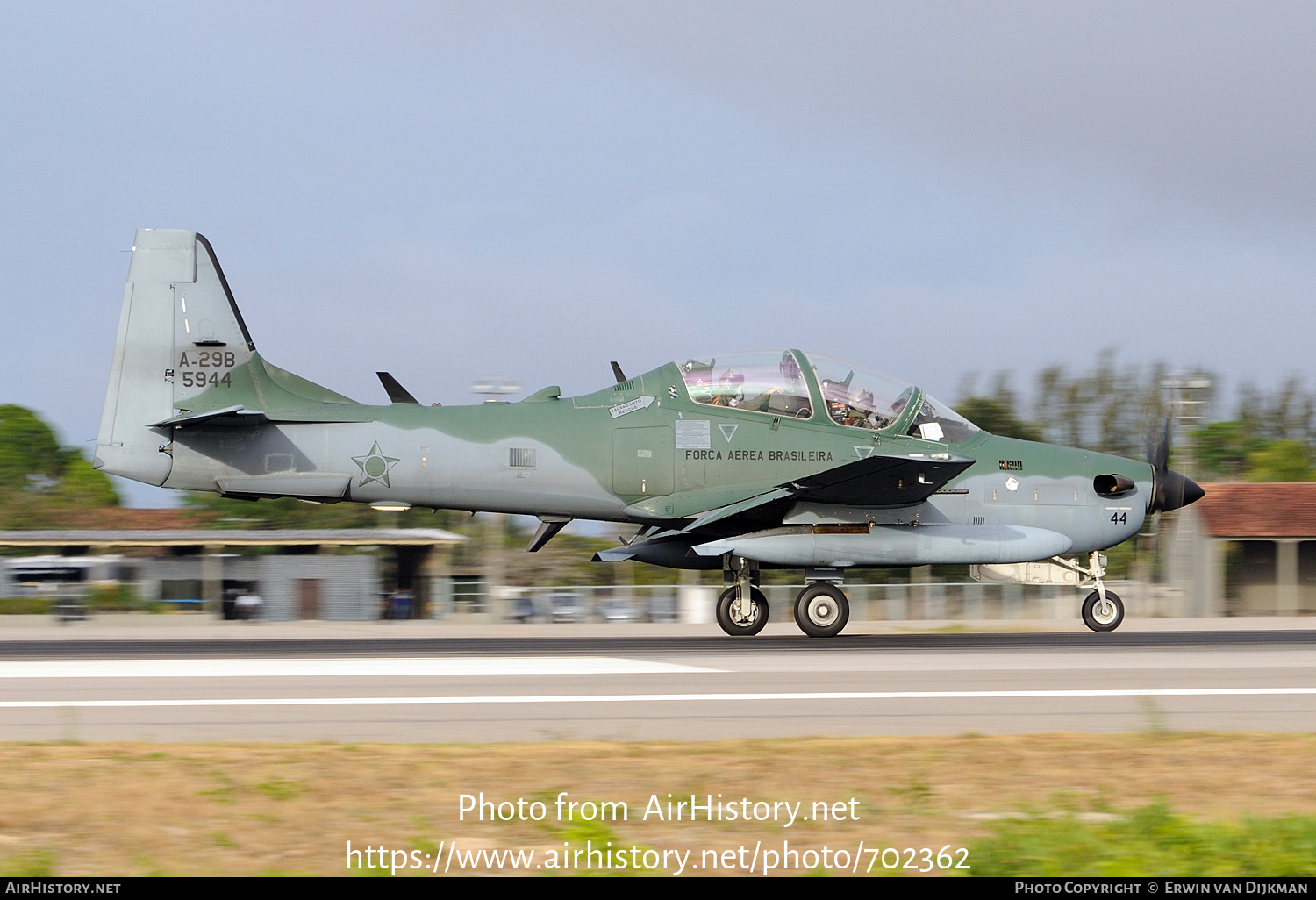 Aircraft Photo of 5944 | Embraer A-29B Super Tucano | Brazil - Air Force | AirHistory.net #702362
