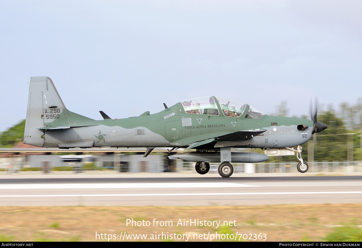 Aircraft Photo of 5950 | Embraer A-29B Super Tucano | Brazil - Air Force | AirHistory.net #702363