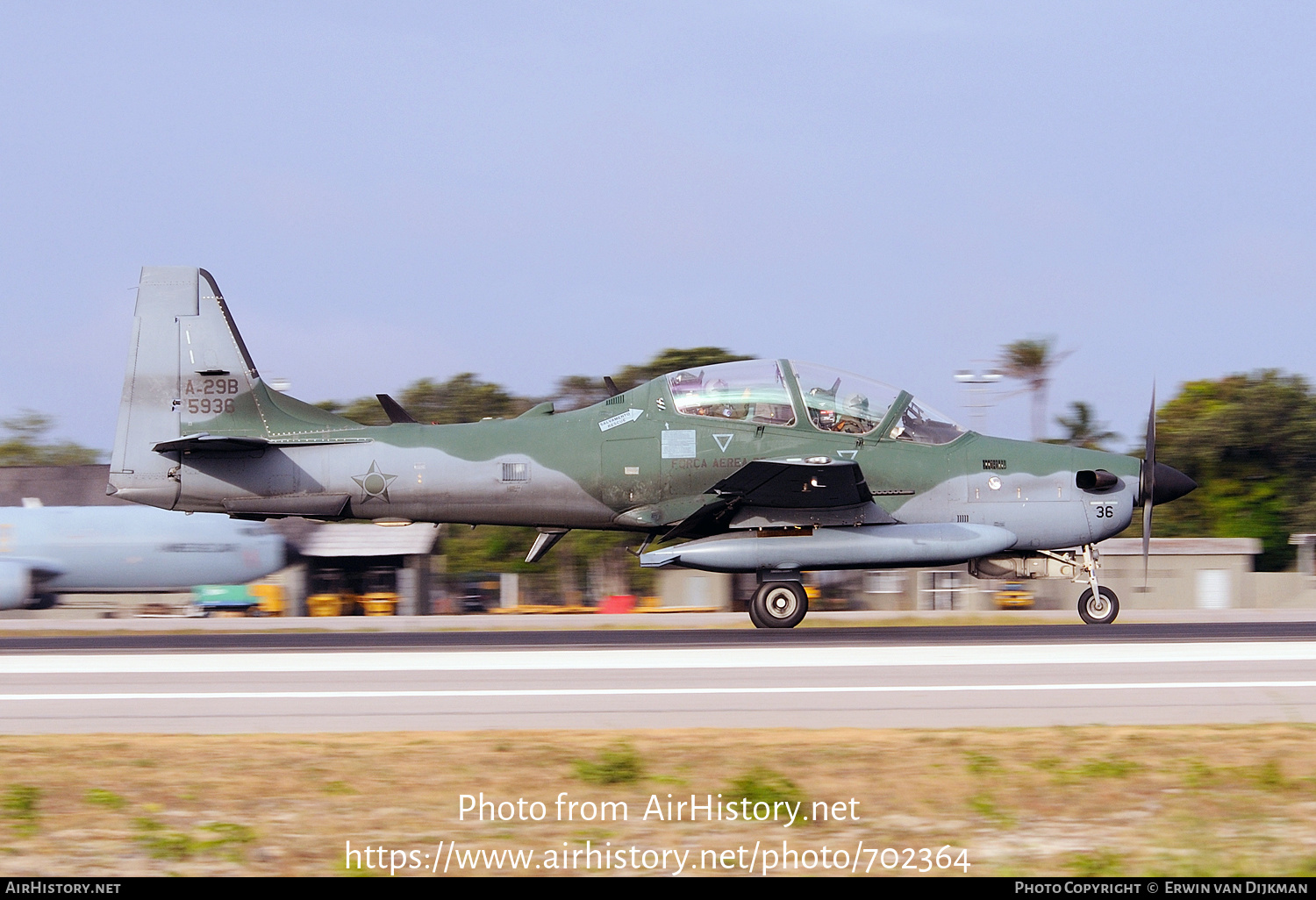 Aircraft Photo of 5936 | Embraer A-29B Super Tucano | Brazil - Air Force | AirHistory.net #702364