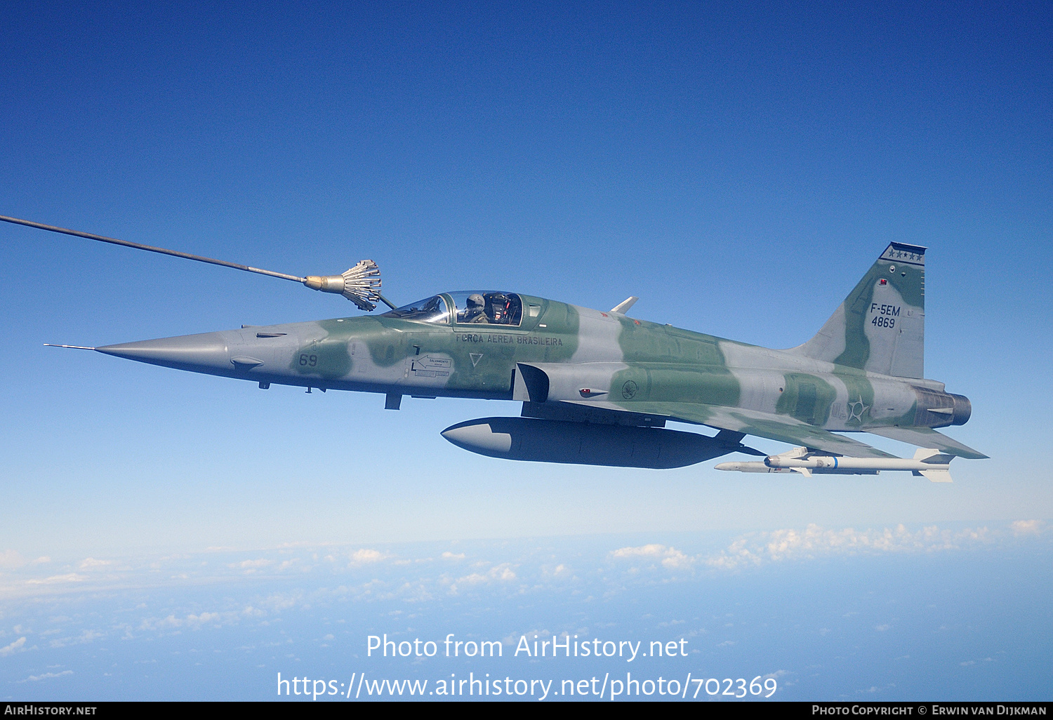 Aircraft Photo of 4869 | Northrop F-5EM Tiger II | Brazil - Air Force | AirHistory.net #702369